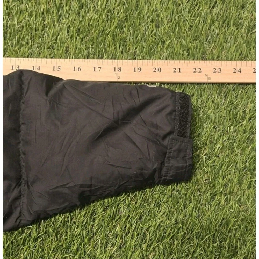 The North Face Jacket Boys Large Black 600 Down Puffer Full Zip Coat Winter